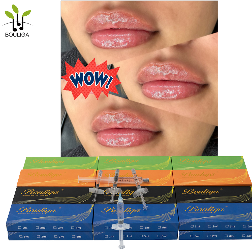 Bouliga Dermal filler 2ml uso para labios y arrugas
